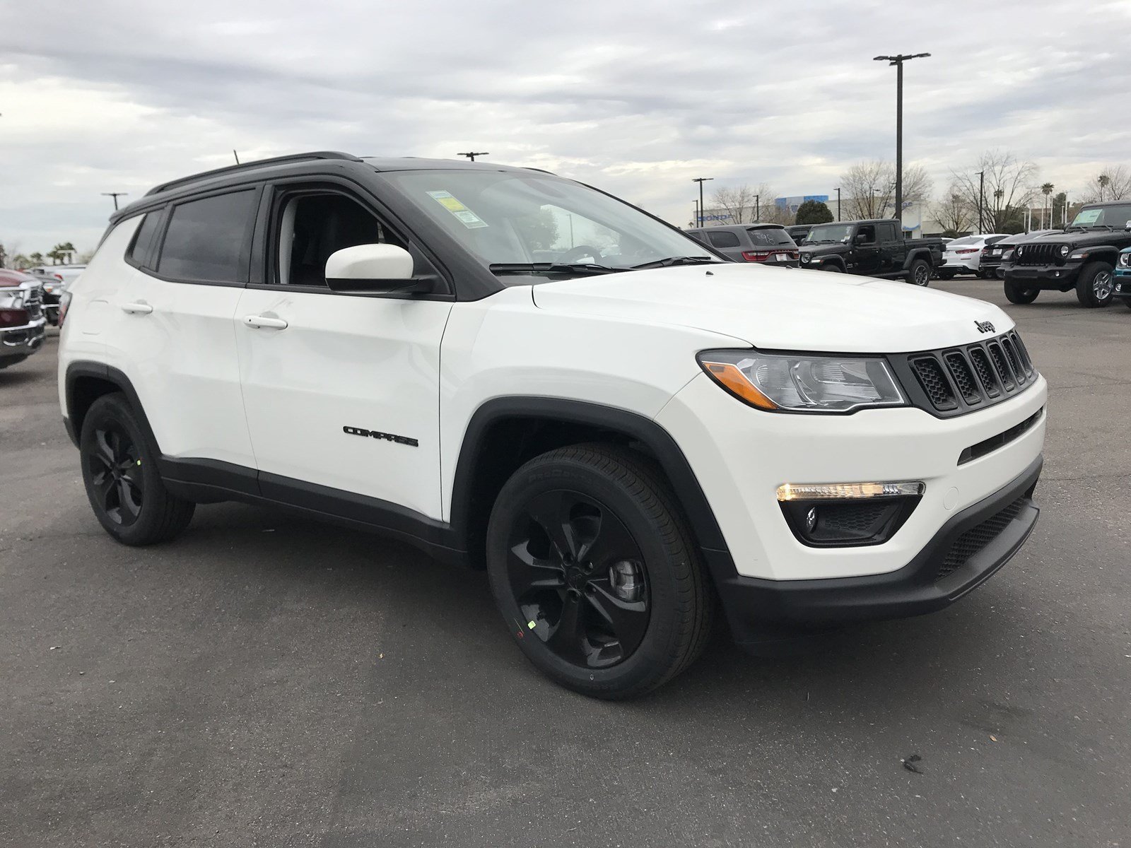 2020 Jeep Compass White With Black Rims - Cars Trends